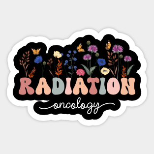 Radiation Oncology Nurse Funny Radiation Therapist Sticker